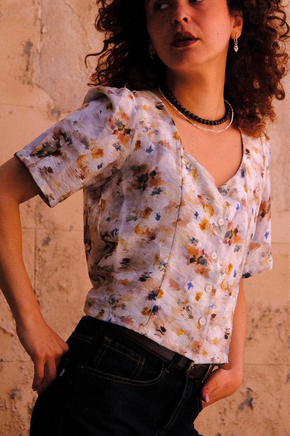 Aristocratic Elizabeth Button-Up Shirt