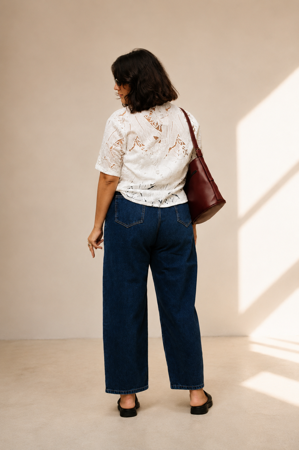 Chilla Denim Easy Barrel Jeans – Blue