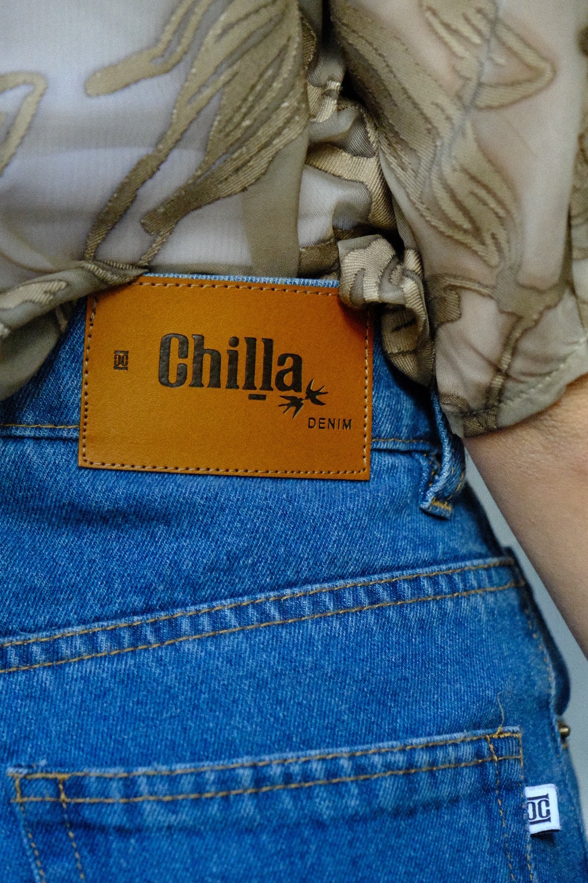 Chilla Denim Jeans – Light Blue Wide Leg