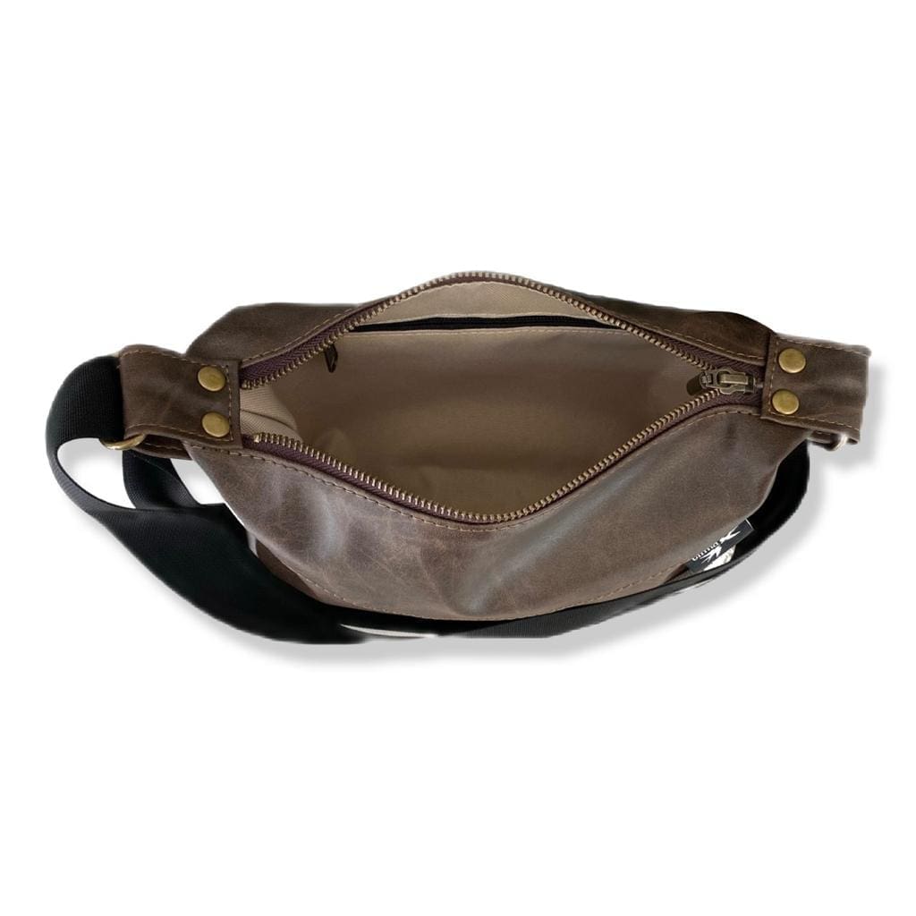 Velvet Golden Brown Vital Side Bag