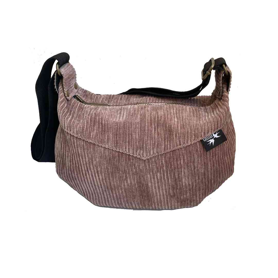 Antique Pink Corduroy Vital Side Bag