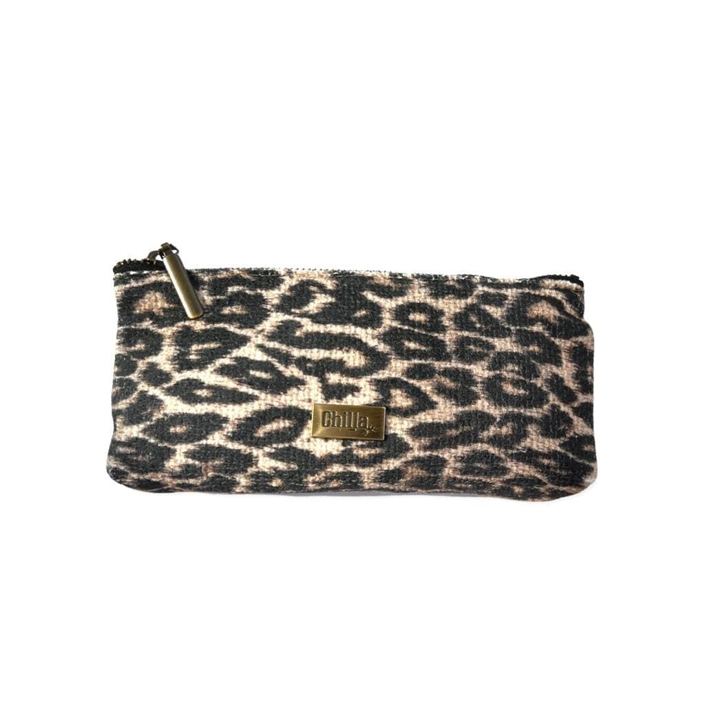 Pencil case spotted canvas