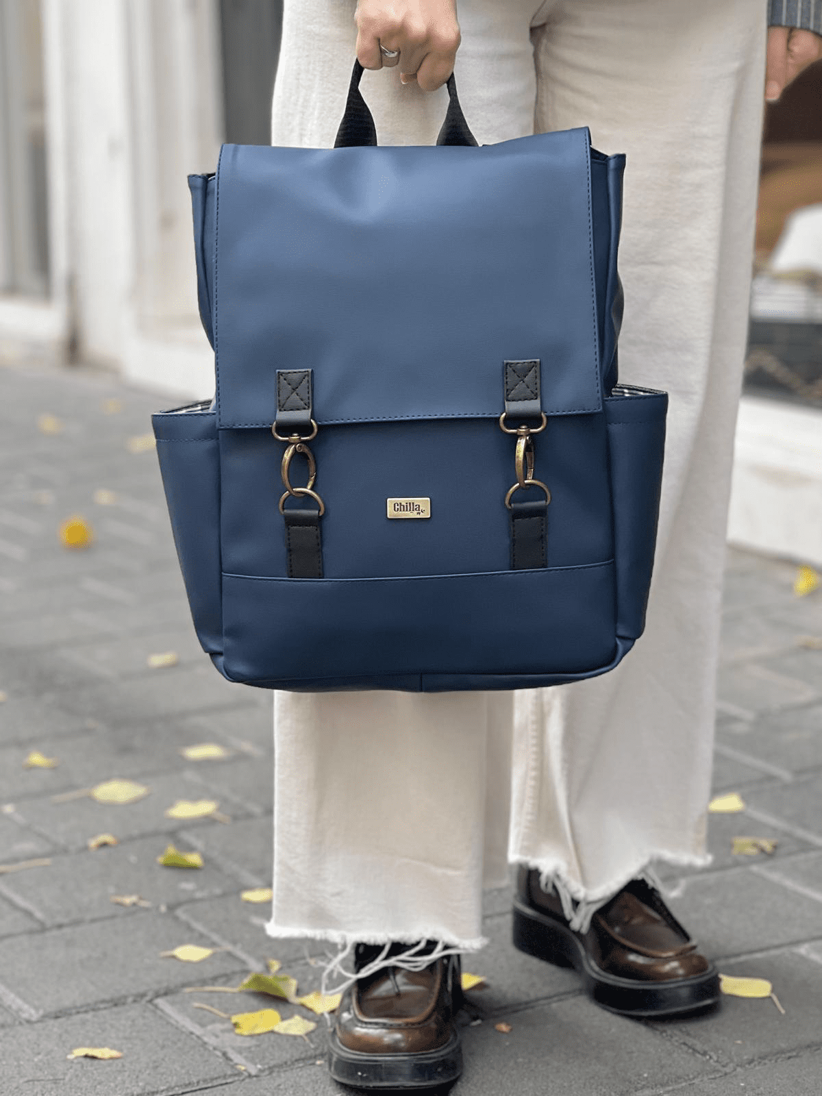 Navy Blue Large Unicorn Backpack