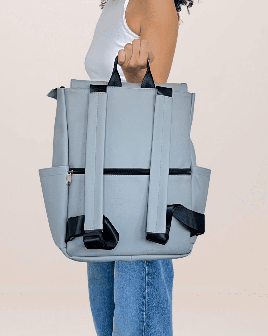Light Gray Unicorn Backpack