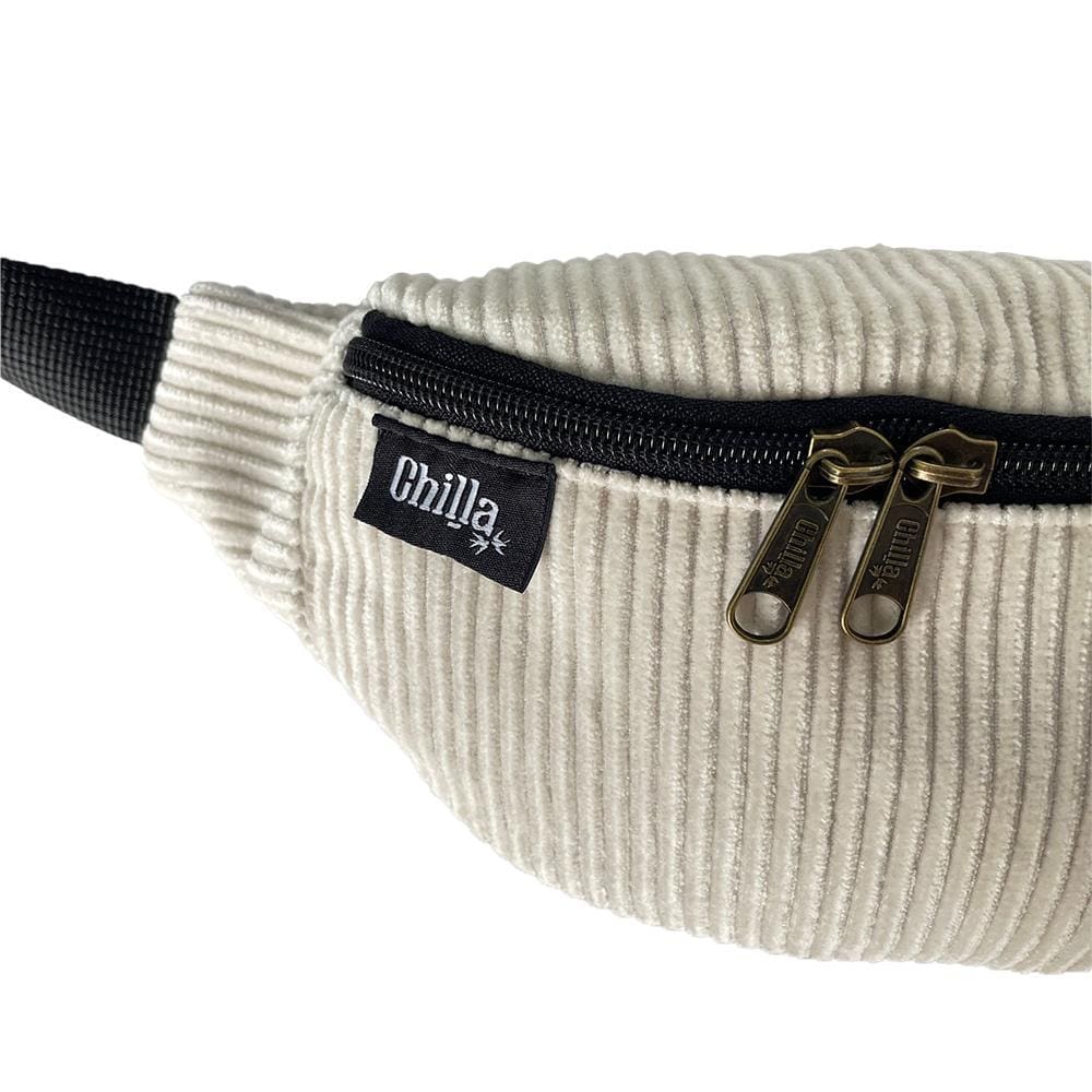 White Corduroy Roni Fanny Pack