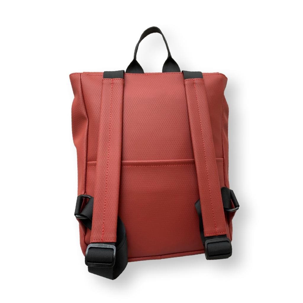 Hysteric Red Textured Medium Students Backpack