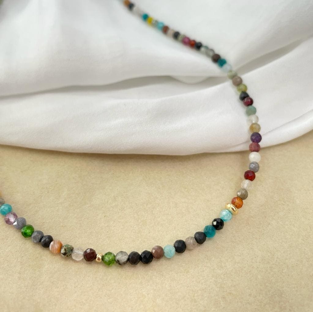 שרשרת רני חרוזים צבעוניים