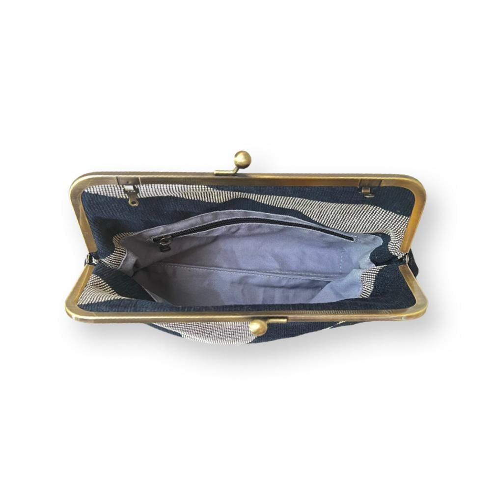 Valeri blue side bag that goes with everything