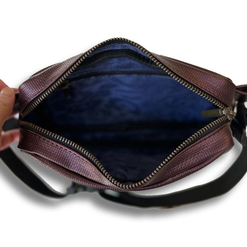 Dark Blue Velvet Lawrence Fanny Pack