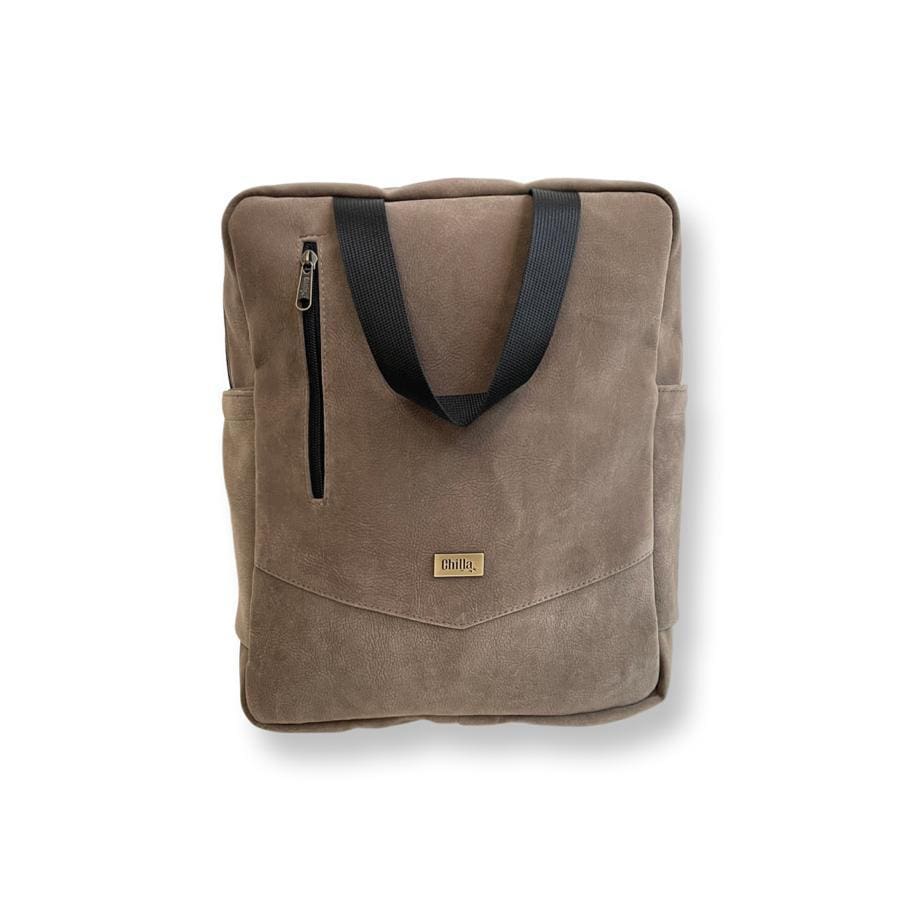 תיק מיני נאצ'ו חום דמוי זמש