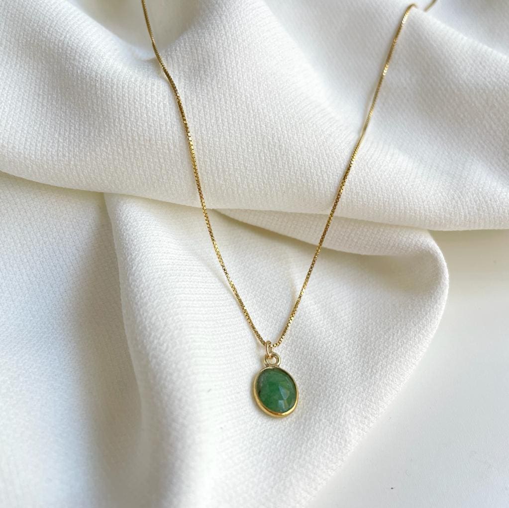Goldfield 'Emerald' necklace