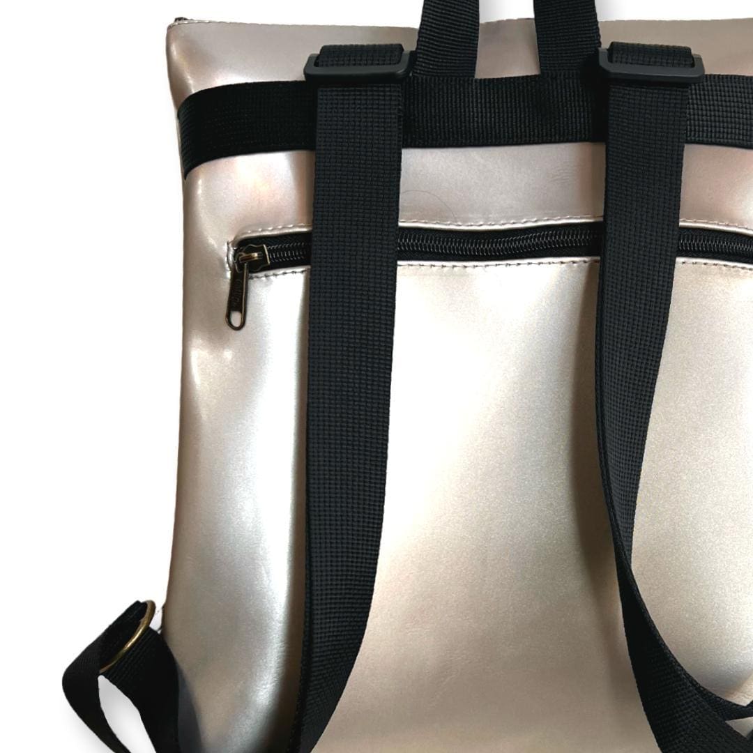 A sparkling champagne bag