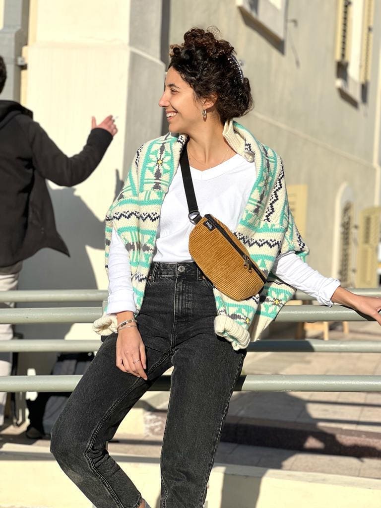 Mustard Corduroy Helga Fanny Pack