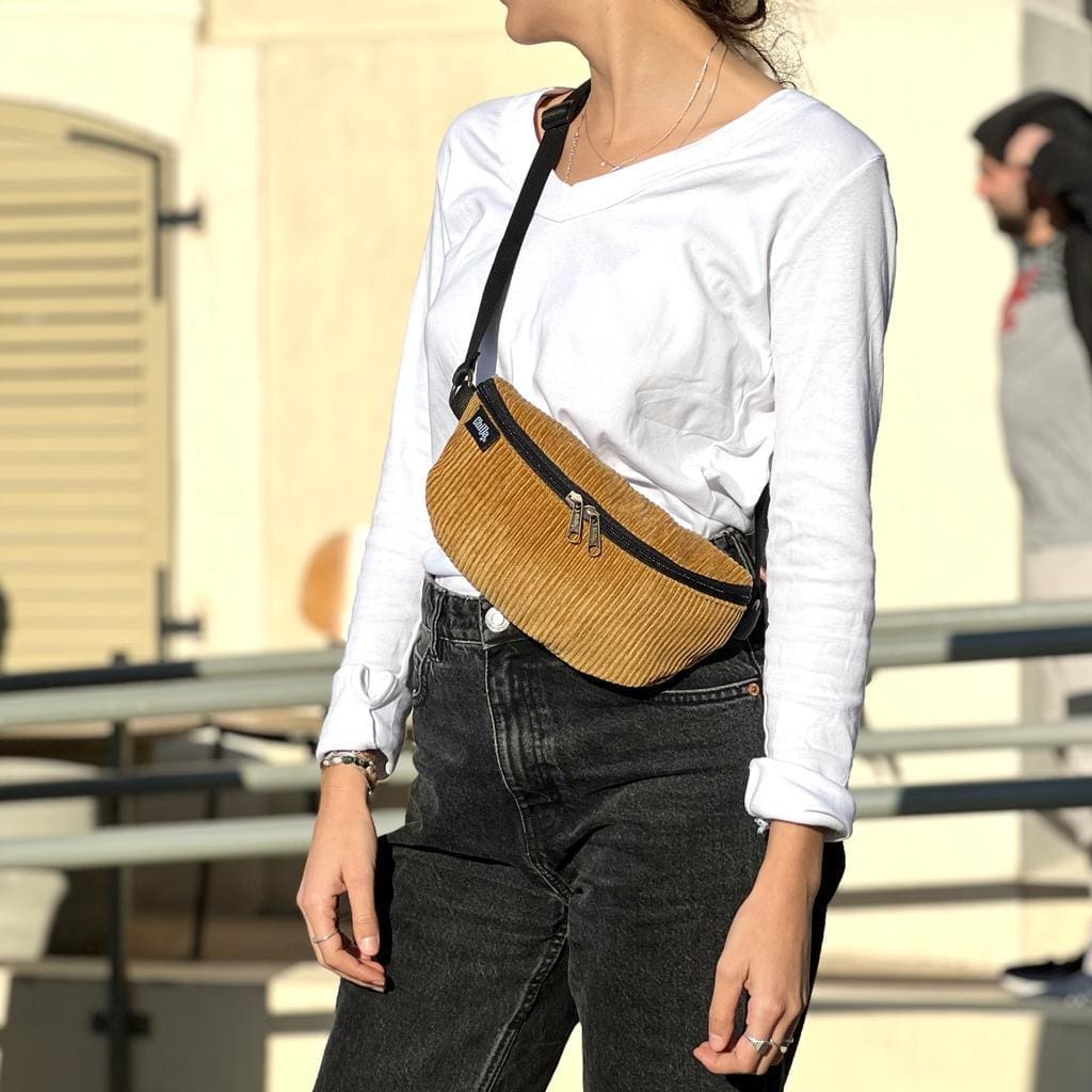 Mustard Corduroy Helga Fanny Pack