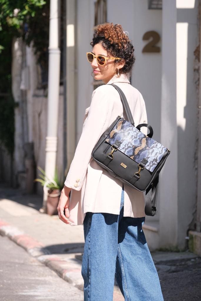 Hysteric Black Jaffa Backpack/Side Bag