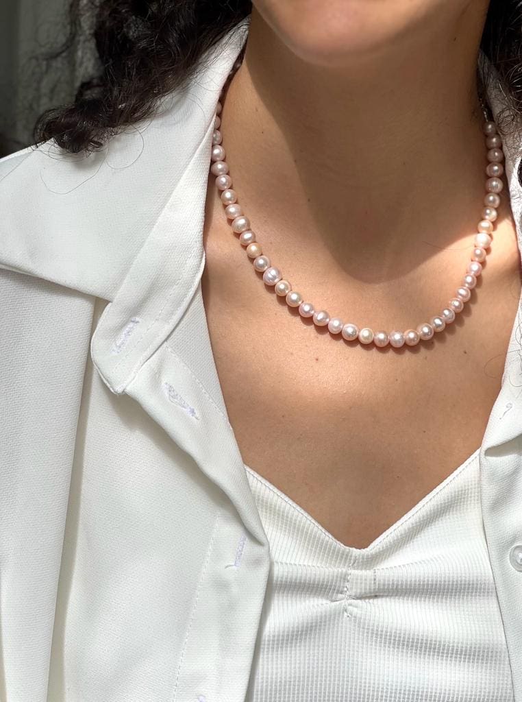 pearl necklace 'RIVKI'