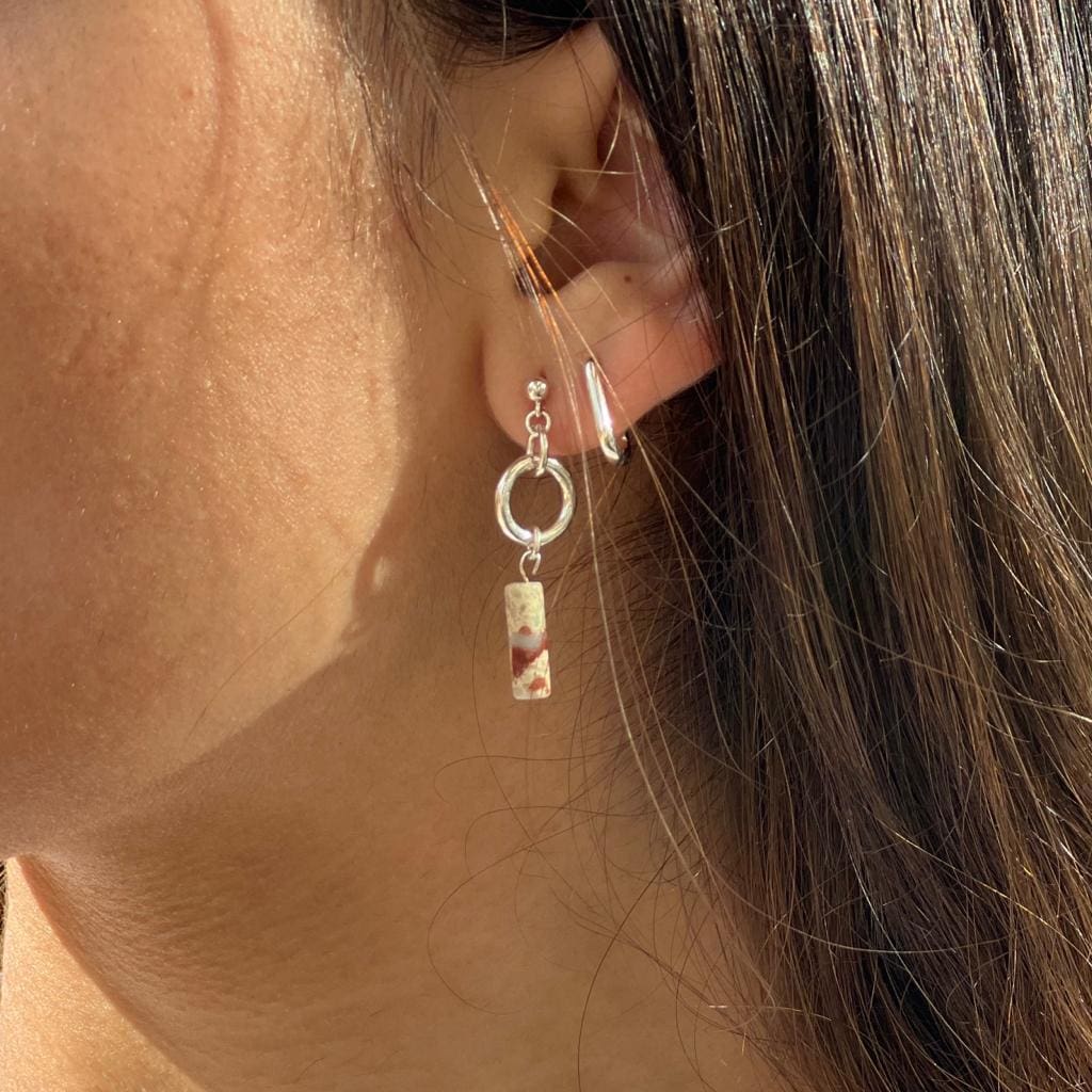 עגילי 'רייני' כסף 925