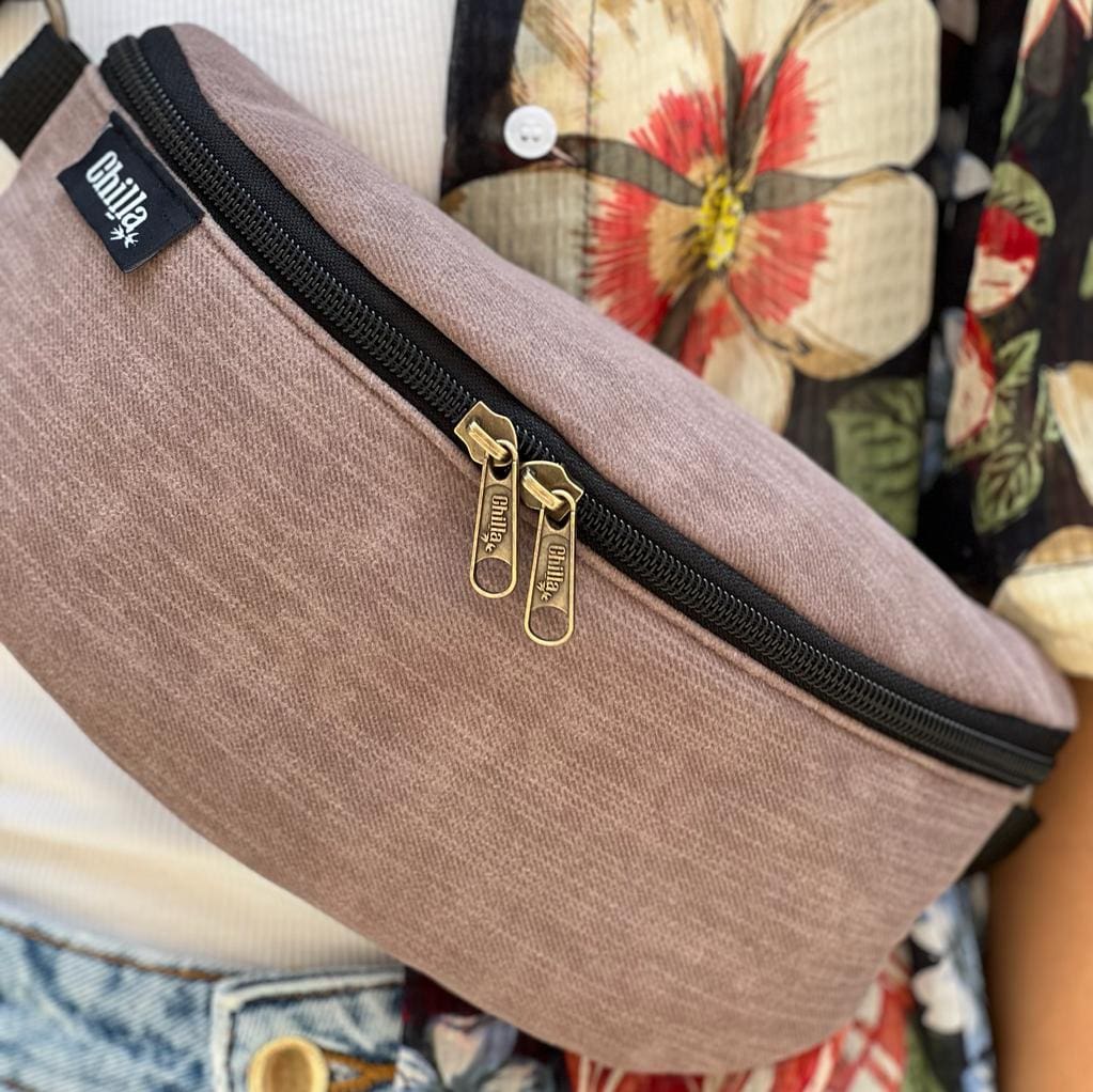 Brown-Pinkish Helga Fanny Pack