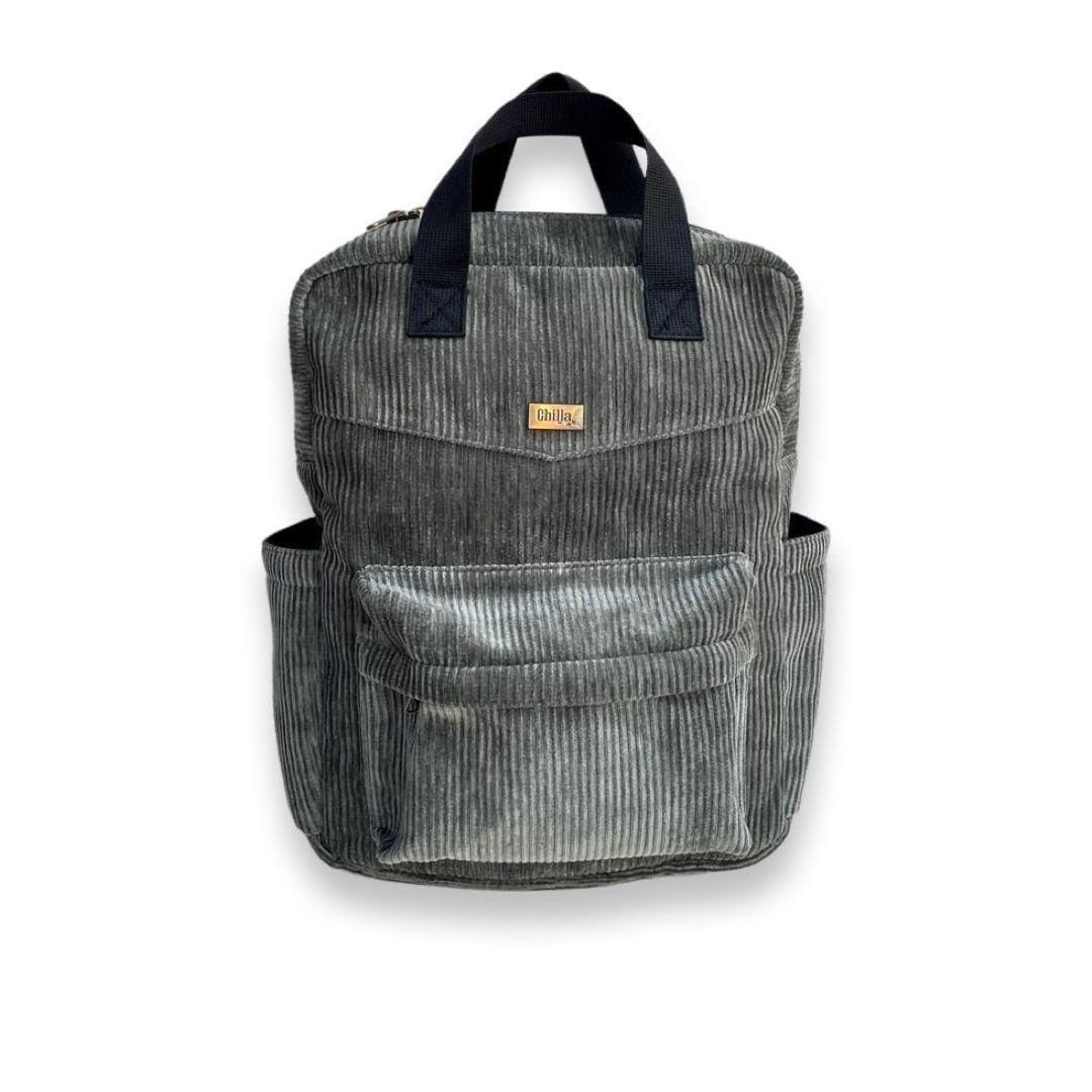 Gray-Green Corduroy NOAH Backpack