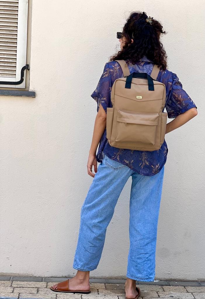 Camel Nubuck-like NOAH Backpack