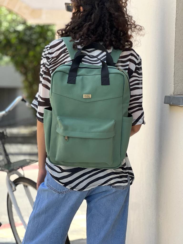 NOAH antique green nubuck-like bag