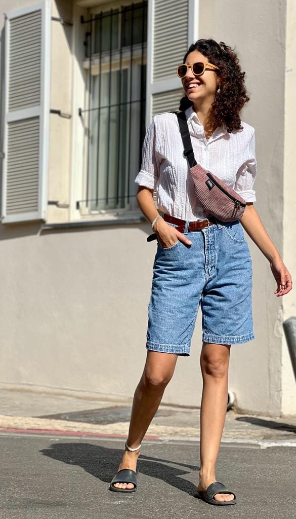 Corduroy Antique Pink Rooney Pouch