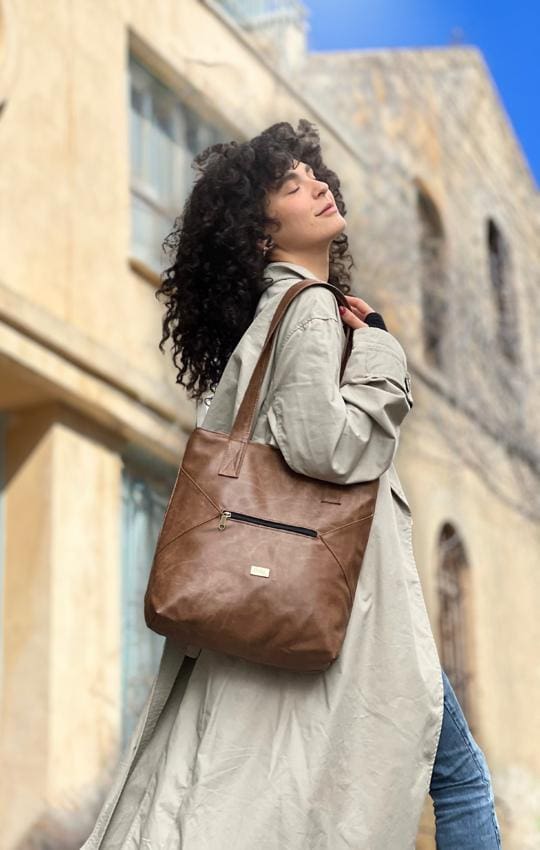 Camel Retro Tommy Side Bag