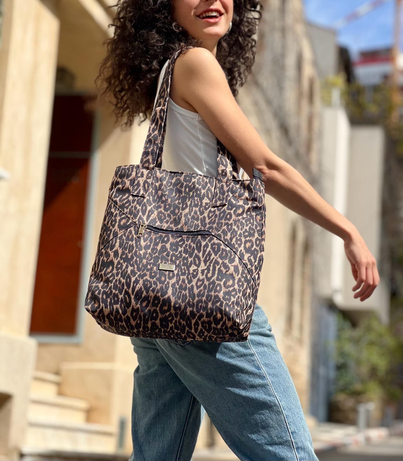 Brand New Leopard Tommy Side Bag