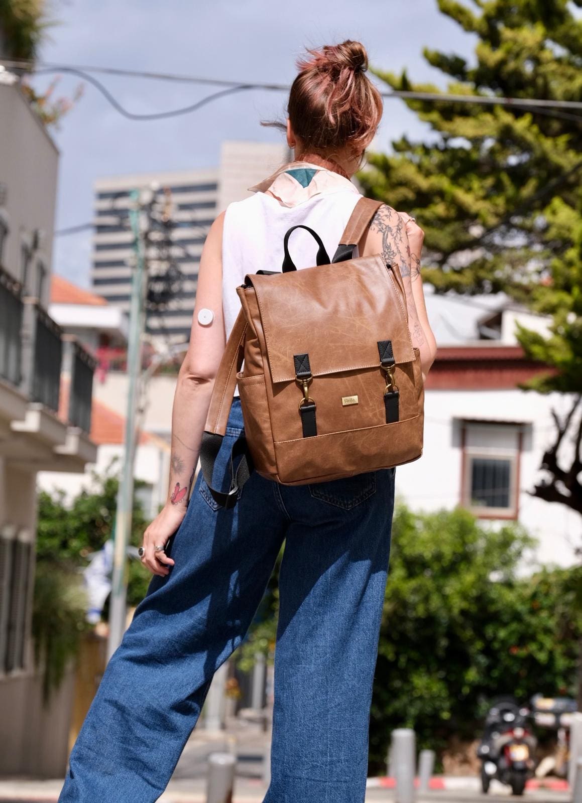Retro Camel Unicorn Backpack