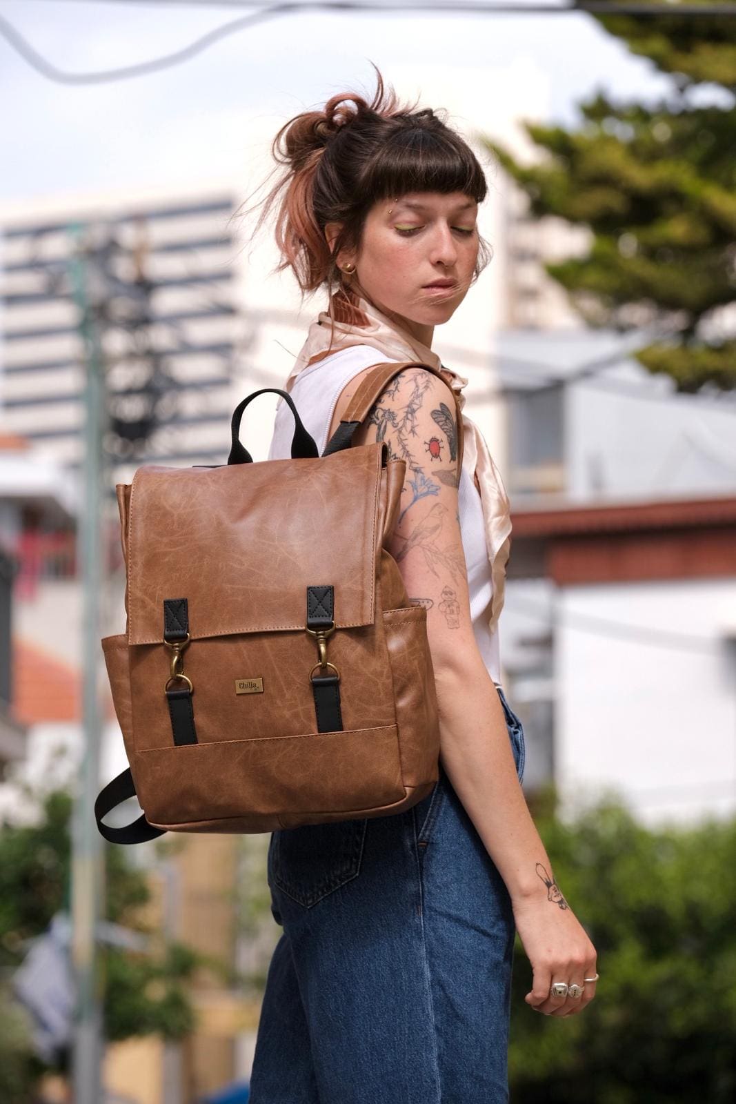 Retro Camel Unicorn Backpack