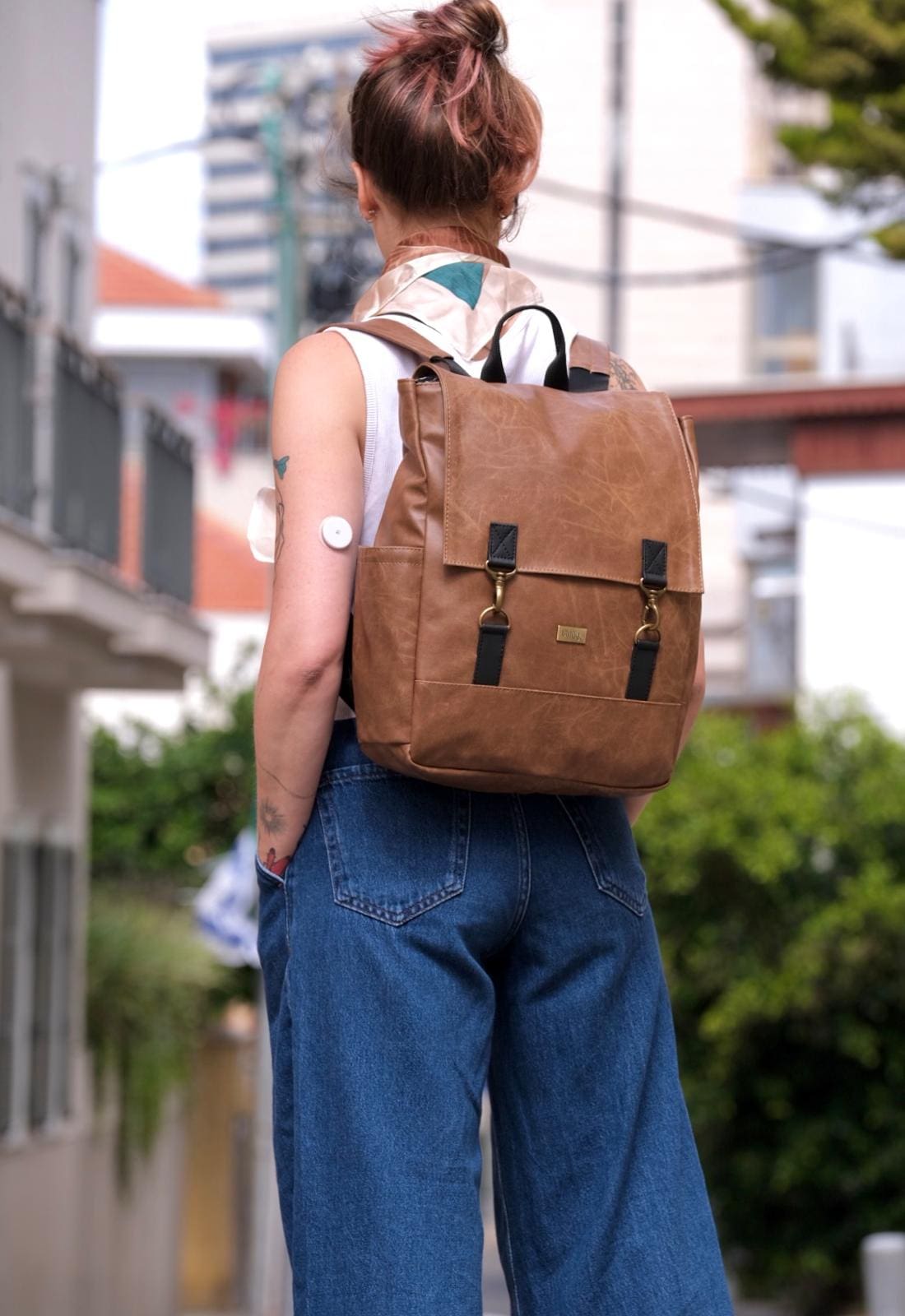 Retro Camel Unicorn Backpack