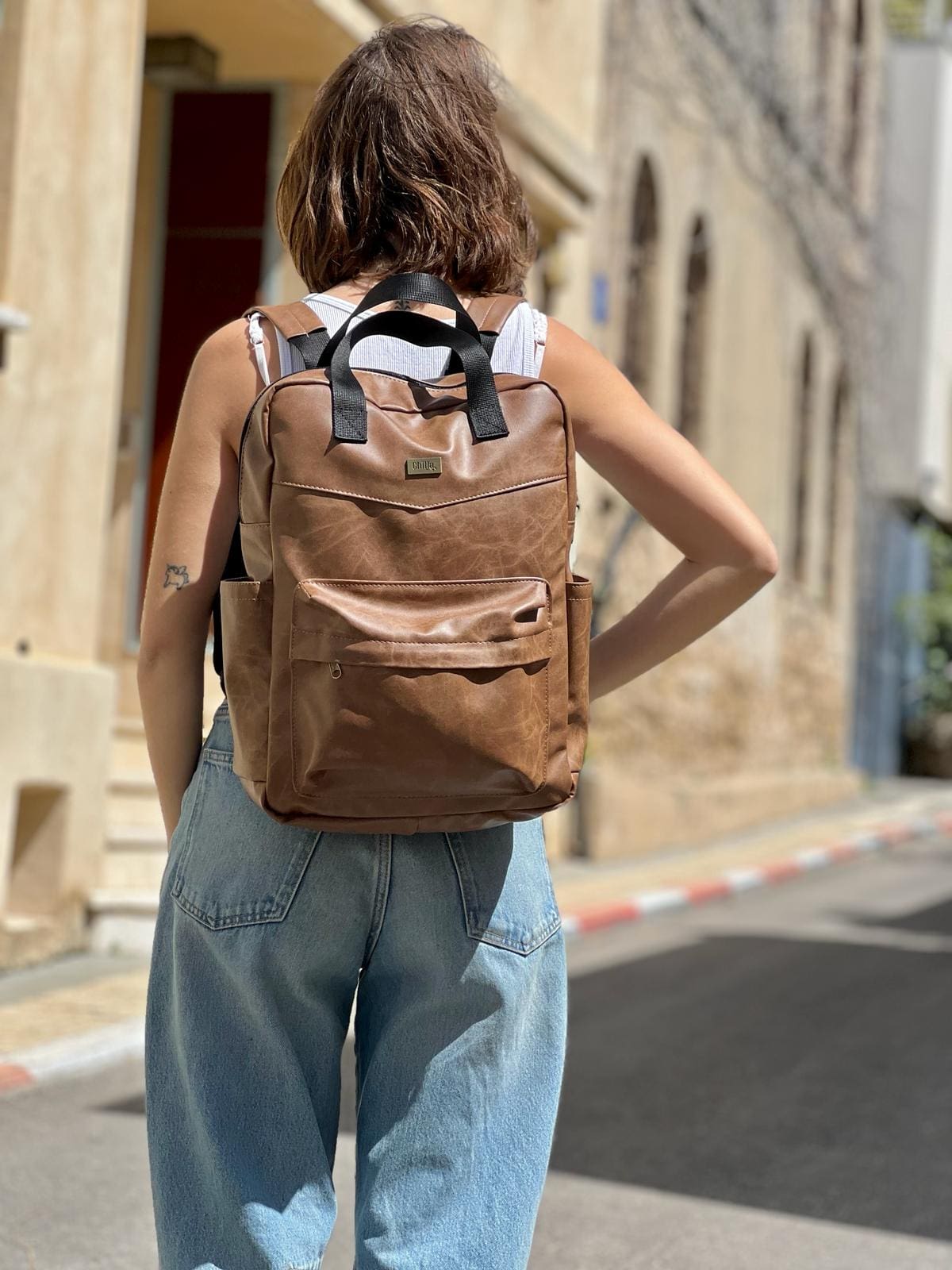Retro Camel NOAH Backpack