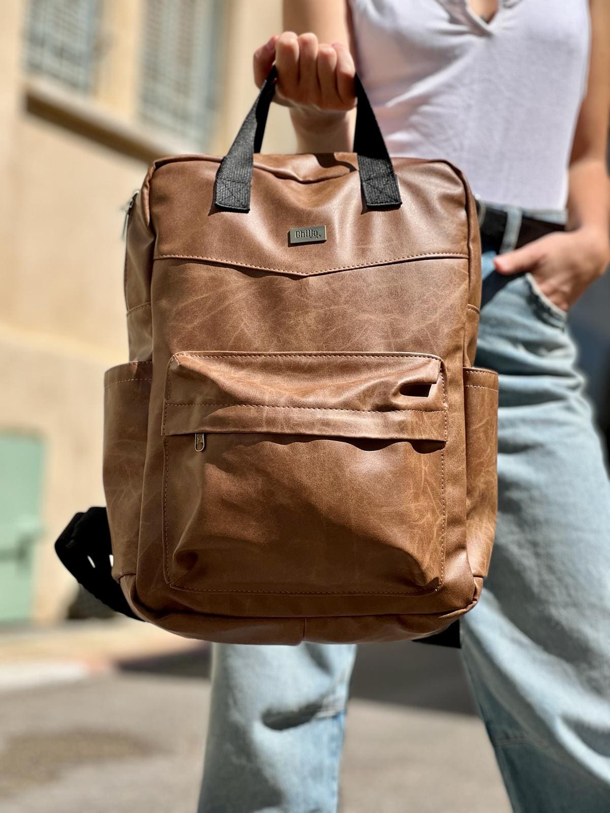 Retro Camel NOAH Backpack