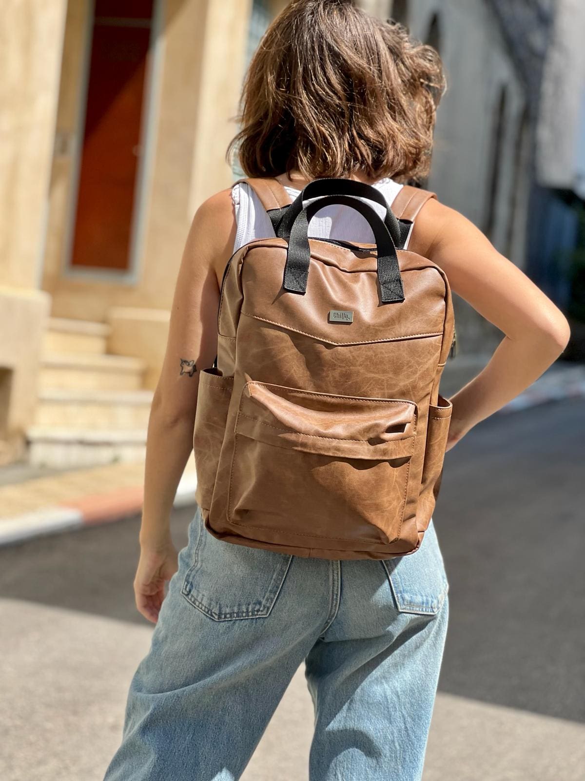 Retro Camel NOAH Backpack