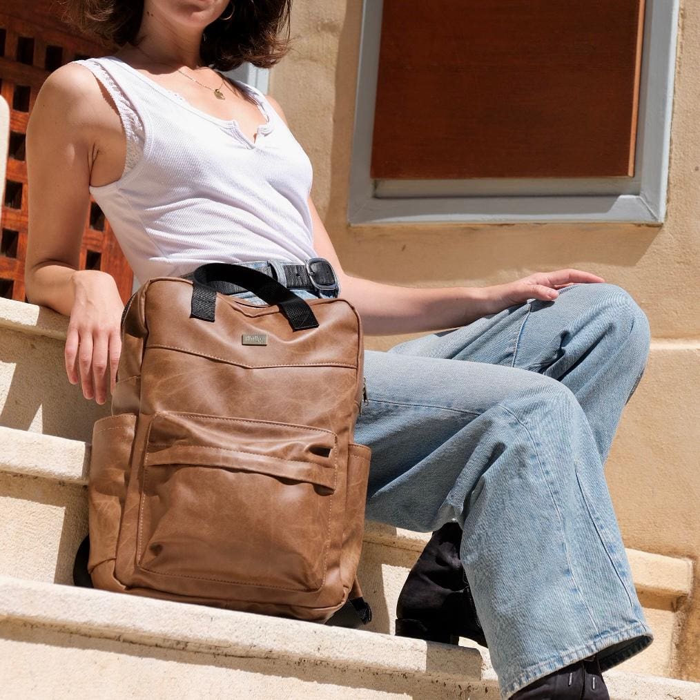 Retro Camel NOAH Backpack