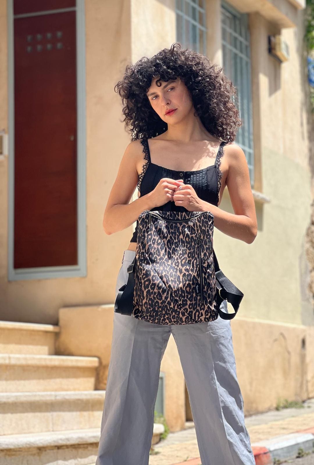 New Leopard Reut Bag