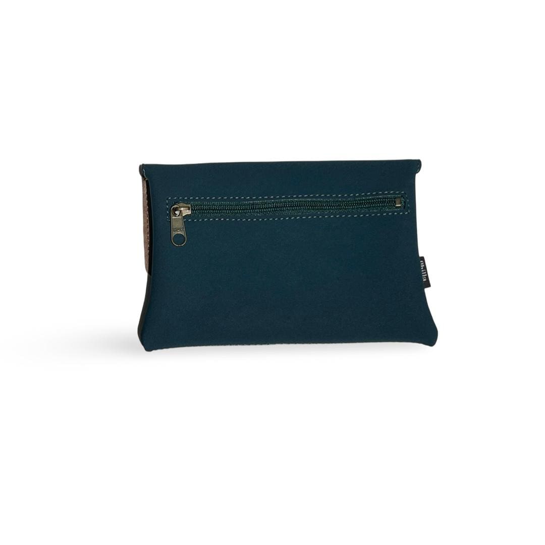 Dark Turquoise Nubuck Class Wallet