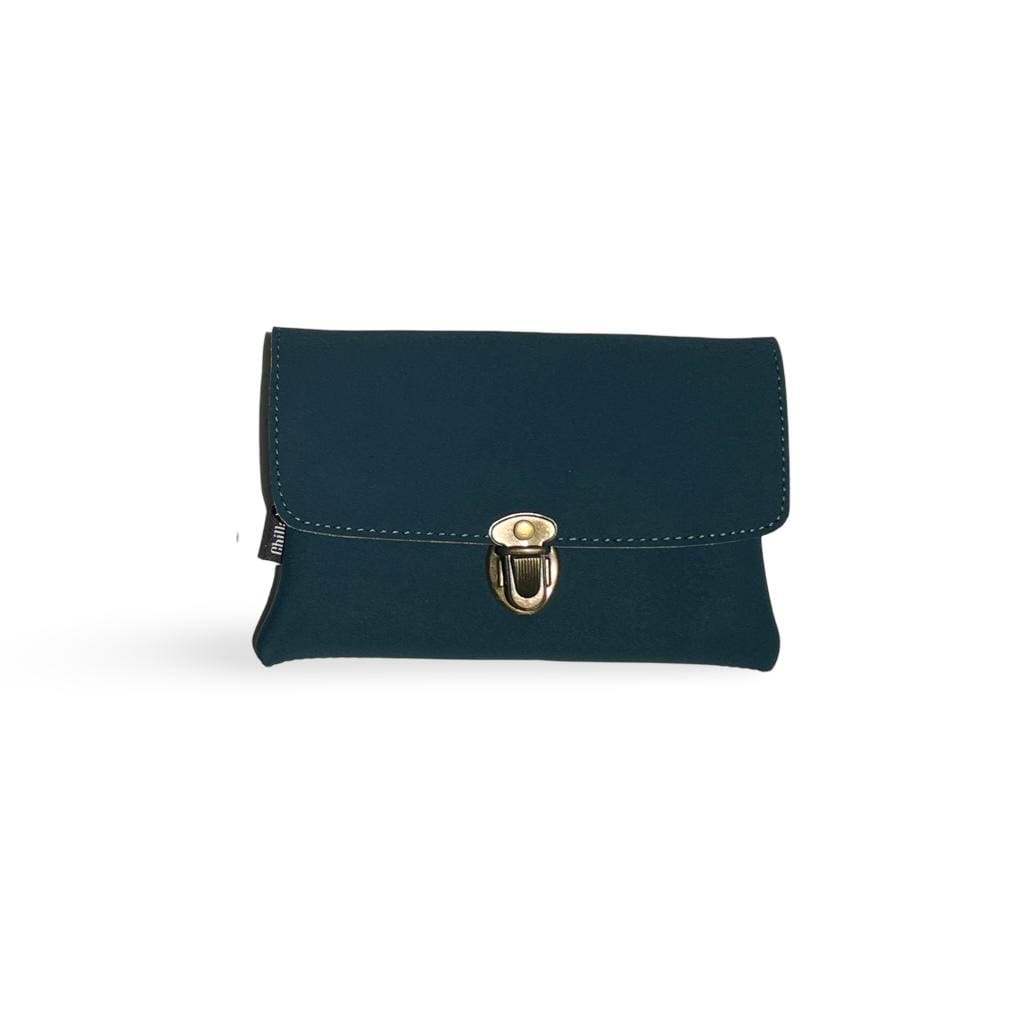 Dark Turquoise Nubuck Class Wallet