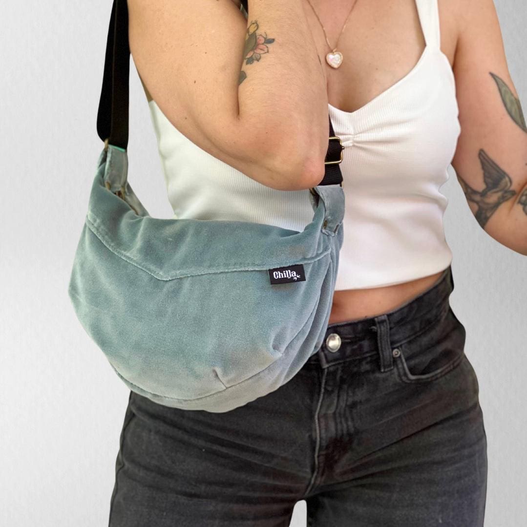 Sky Velvet Vital Side Bag