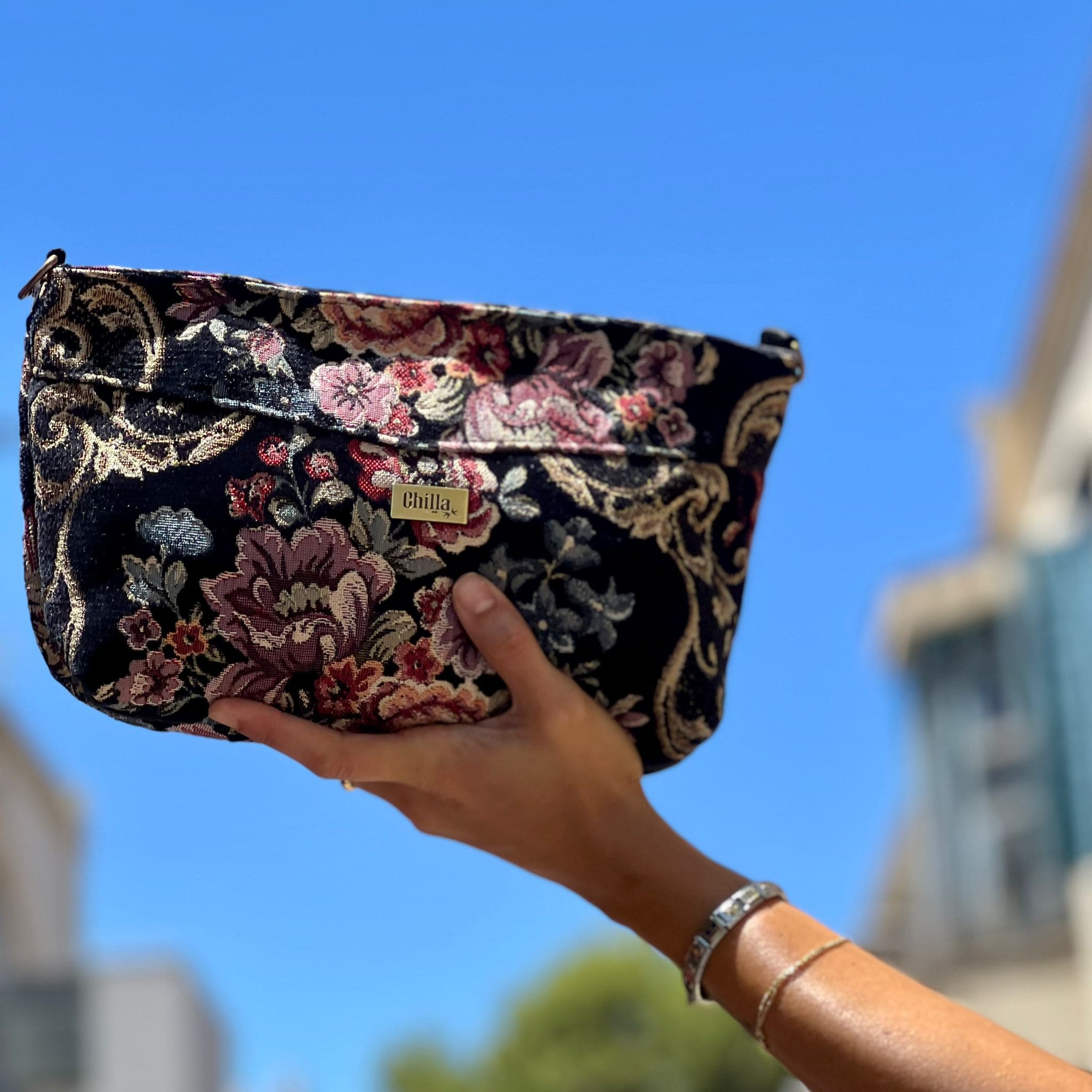 Vintage Rachel Clutch/Side Bag