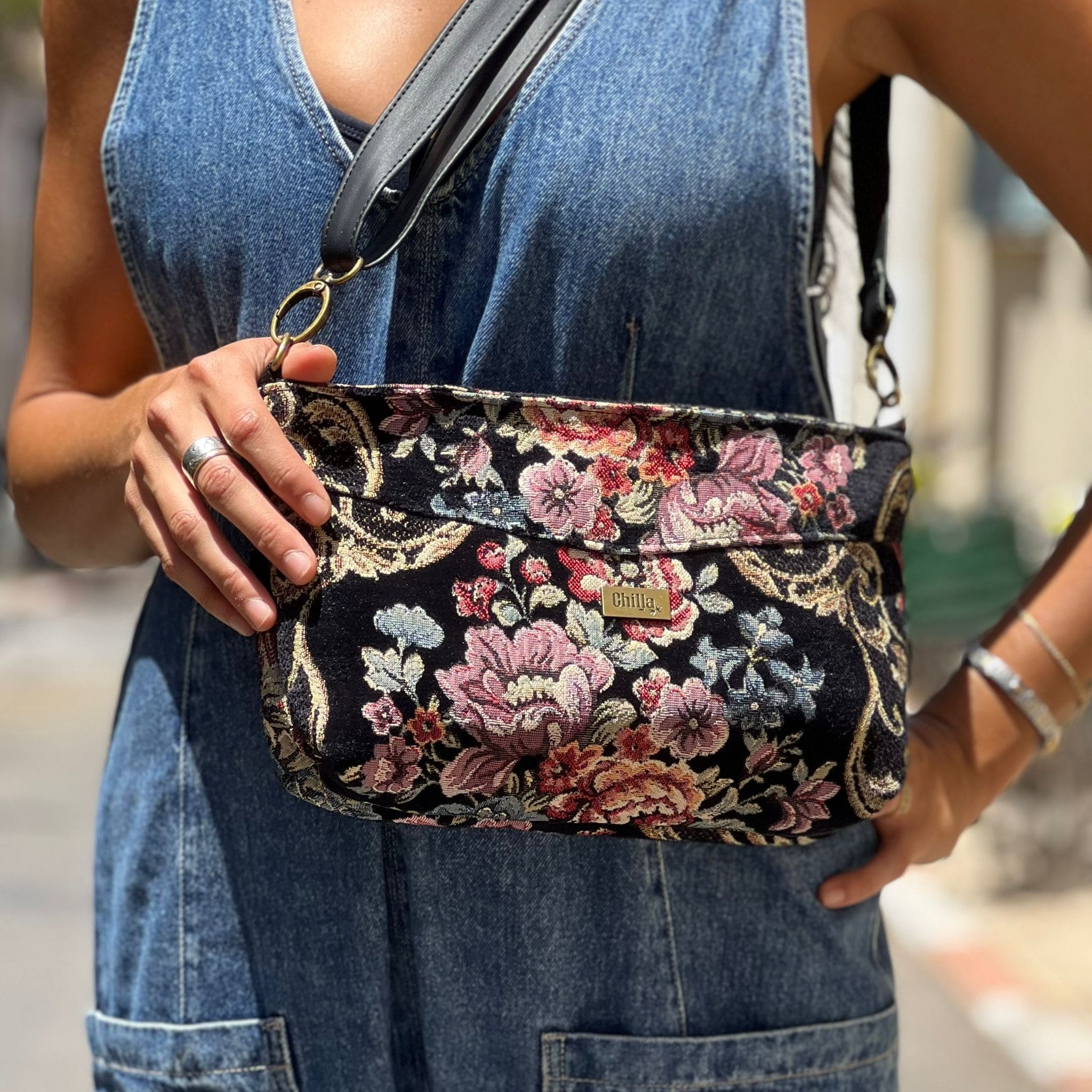 Vintage Rachel Clutch/Side Bag