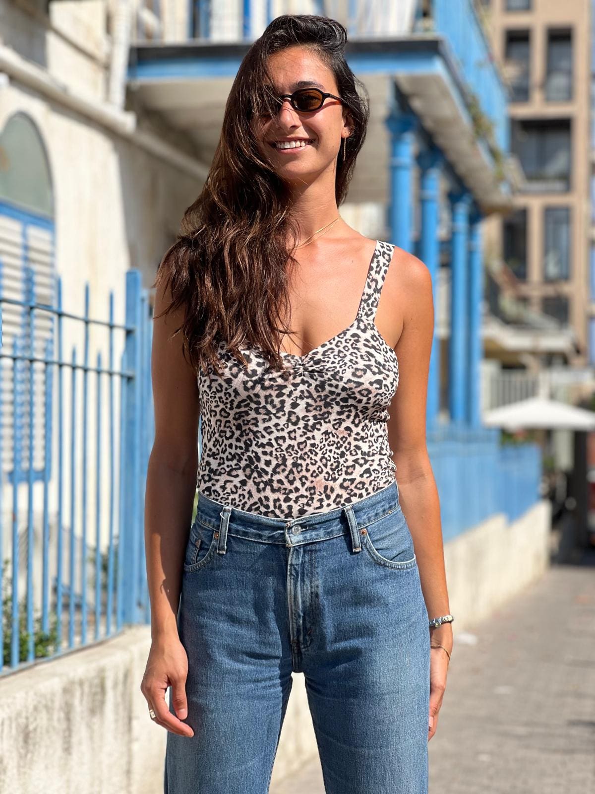 New speckled trail top