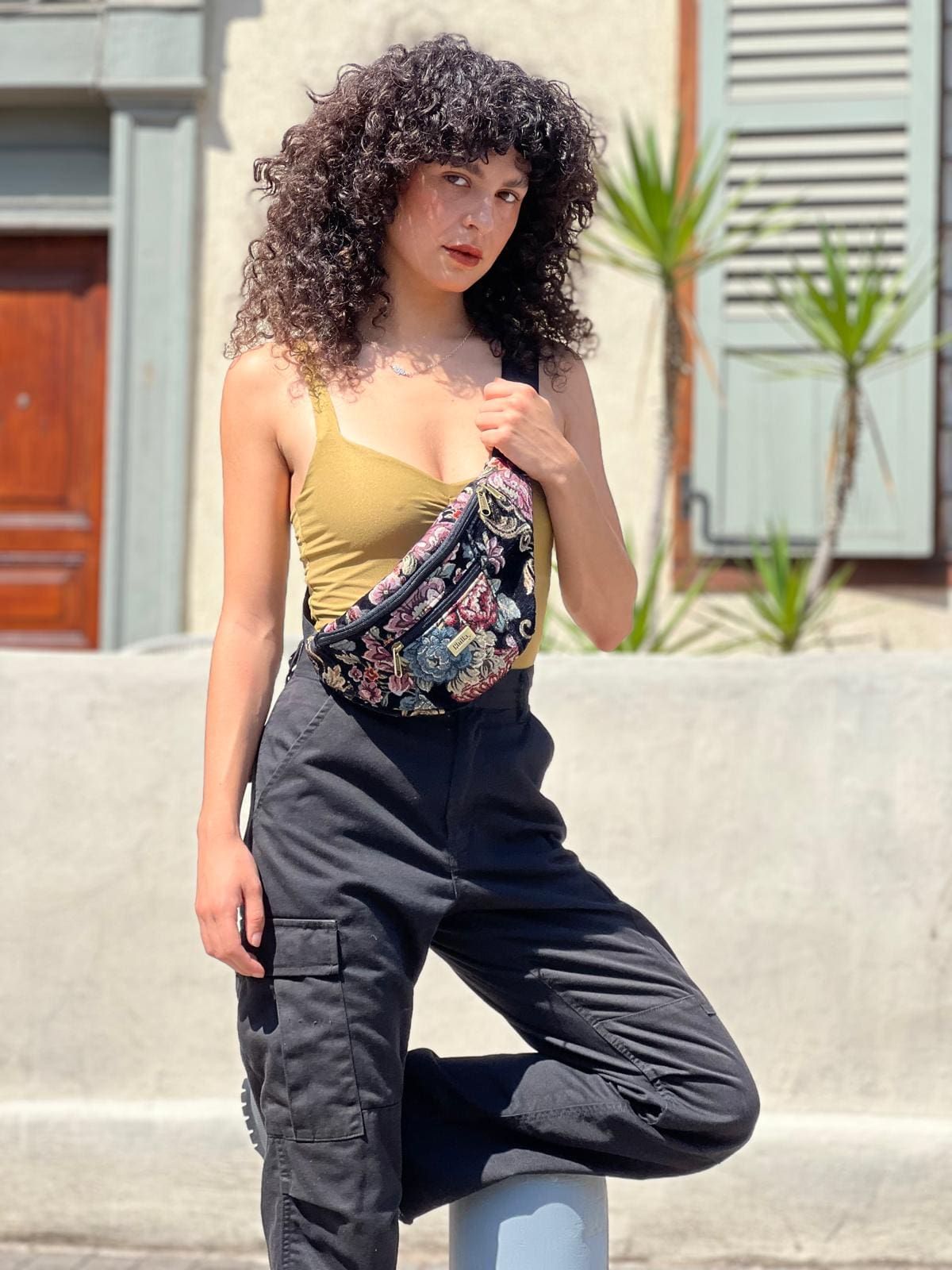 Mustard new trail top