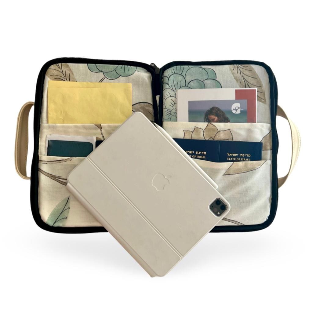 Mustard Canvas iPad Case