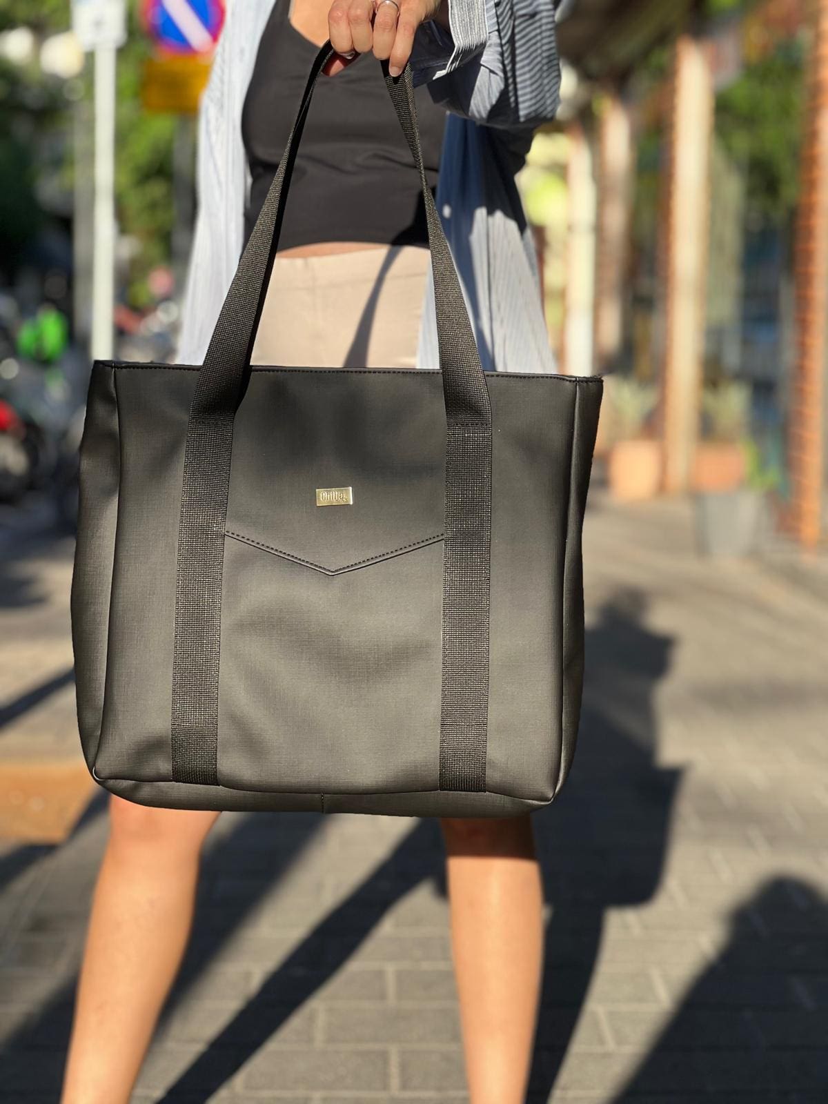 Classic Black NOKO Large Side Bag