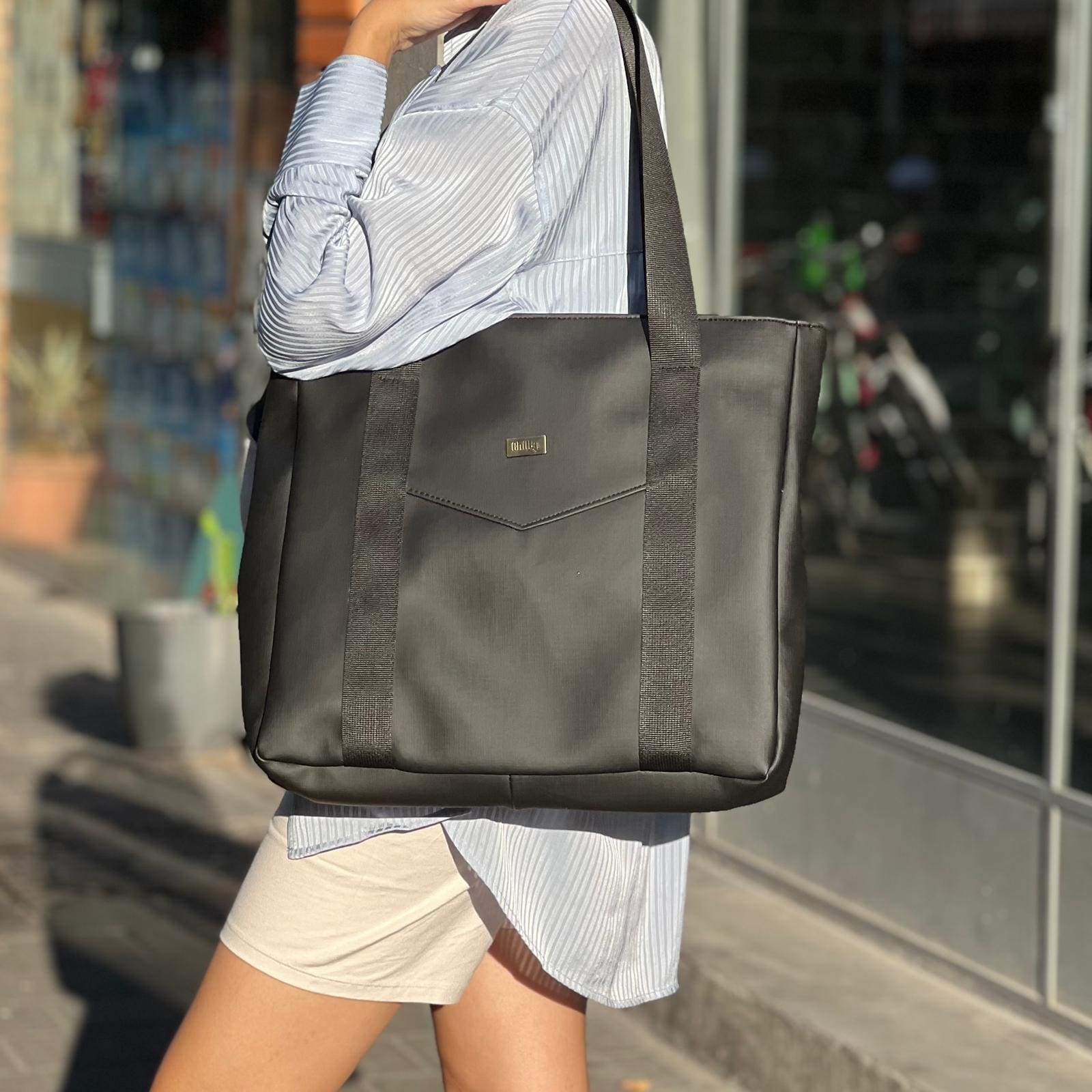 Classic Black NOKO Large Side Bag
