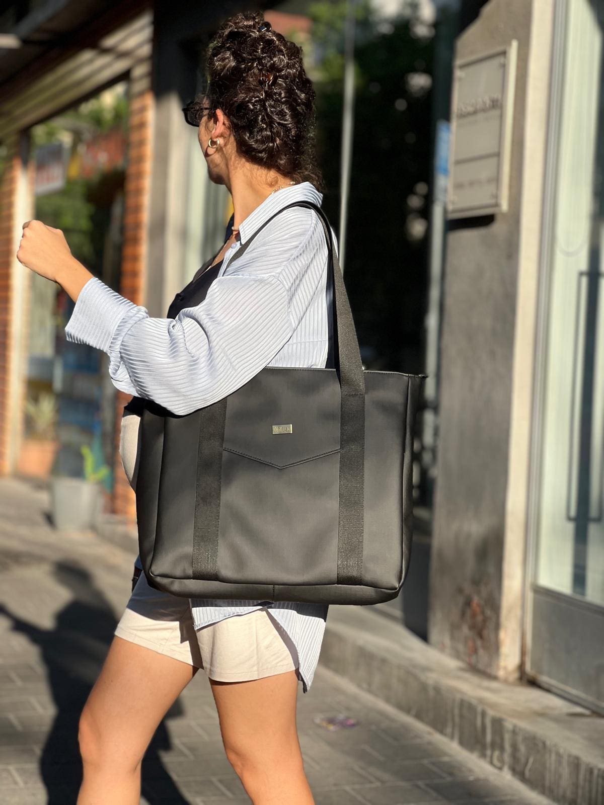 Classic Black NOKO Large Side Bag