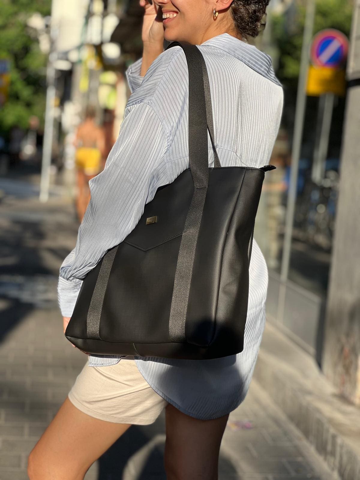 Classic Black NOKO Large Side Bag