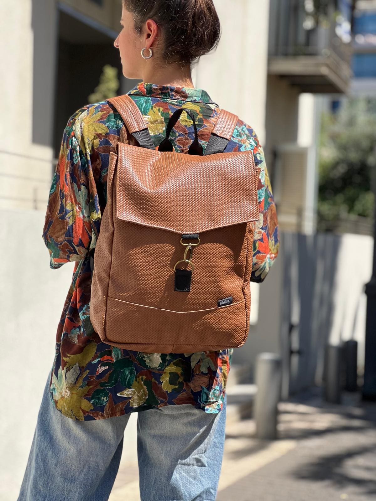 Braided Medium Students Backpack