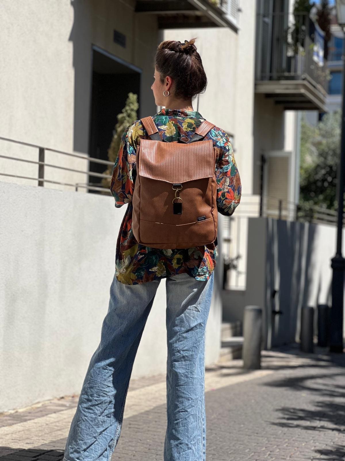Braided Medium Students Backpack